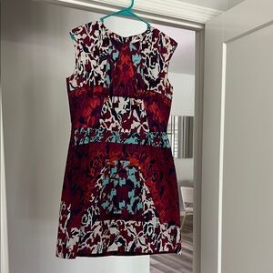 Abstract Patterned Dress